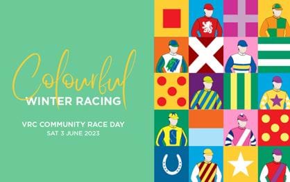 Winter racing for a good cause on VRC Community Race Day at Flemington