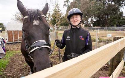 VRC funds Riding for the Disabled Pakenham’s new arena