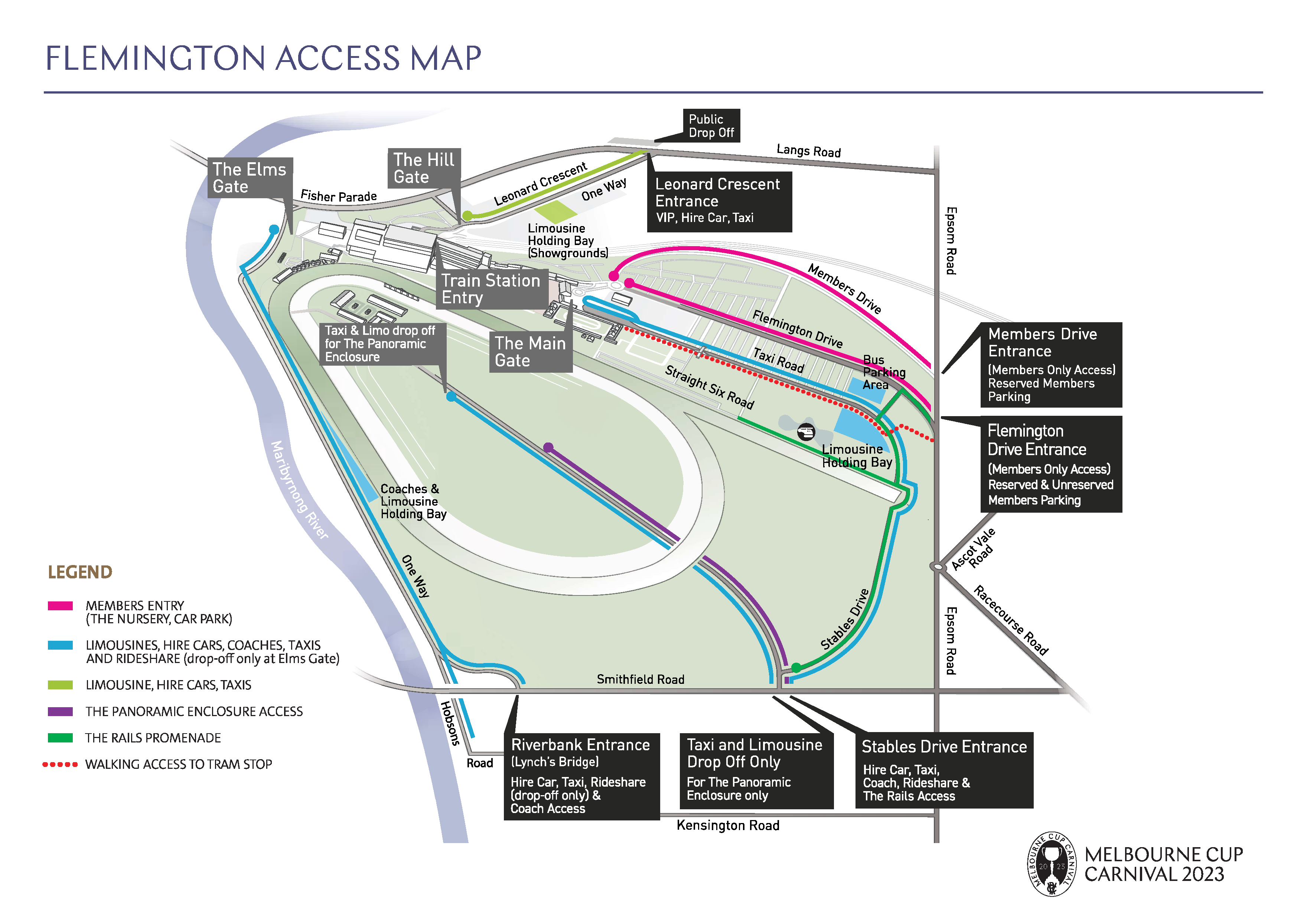 Getting To Flemington Racecourse 2024 Daile Henrieta